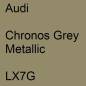 Preview: Audi, Chronos Grey Metallic, LX7G.